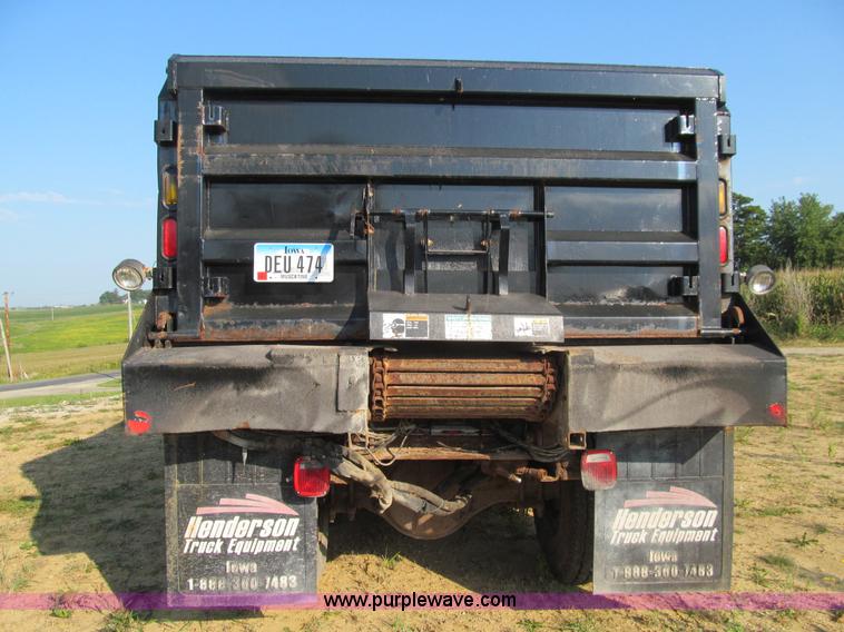image for item K6329 1995 Ford LN8000 municipal live bottom dump truck