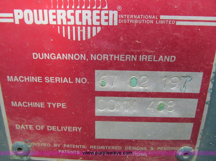 image for item K6615 Power Screen Commander 408 screen