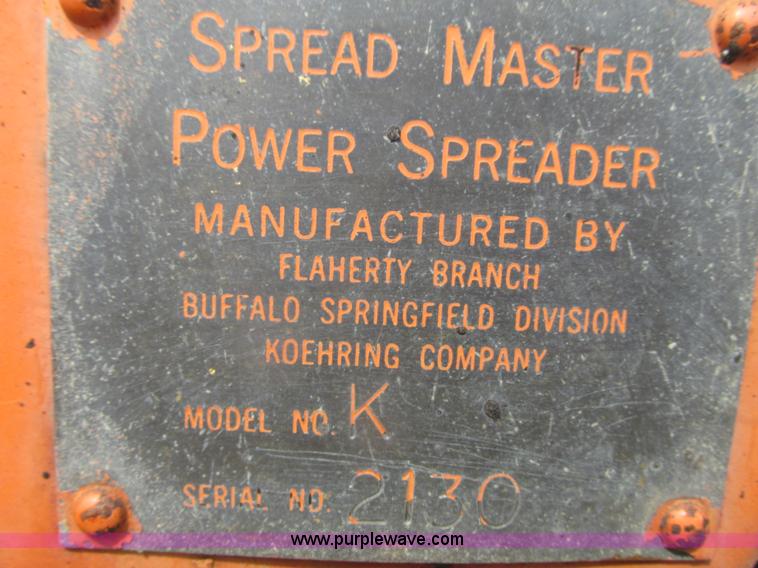 image for item K6617 Flaherty Spread Master K chip spreader