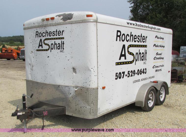 image for item K6620 2008 Forest River enclosed cargo trailer