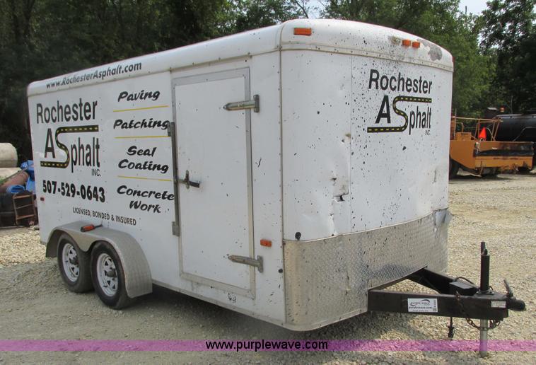 image for item K6620 2008 Forest River enclosed cargo trailer