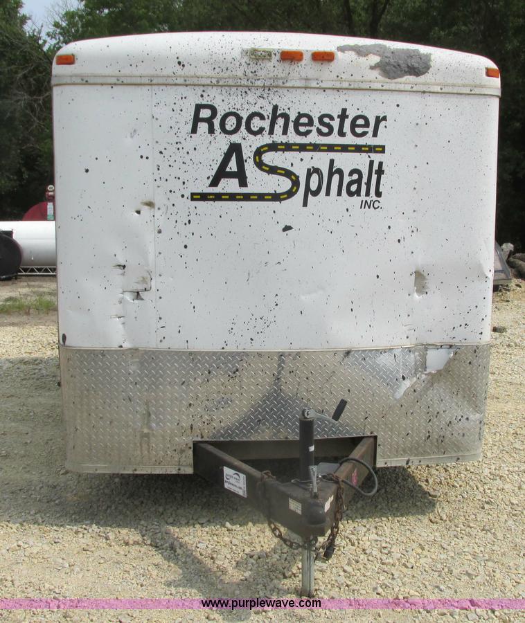 image for item K6620 2008 Forest River enclosed cargo trailer