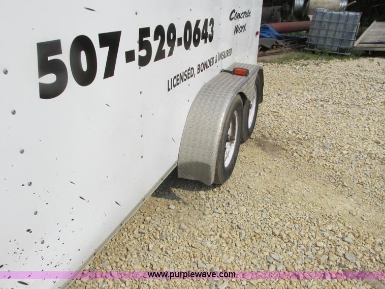 image for item K6620 2008 Forest River enclosed cargo trailer