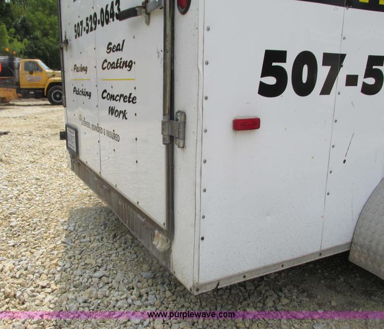 image for item K6620 2008 Forest River enclosed cargo trailer