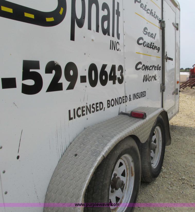 image for item K6620 2008 Forest River enclosed cargo trailer