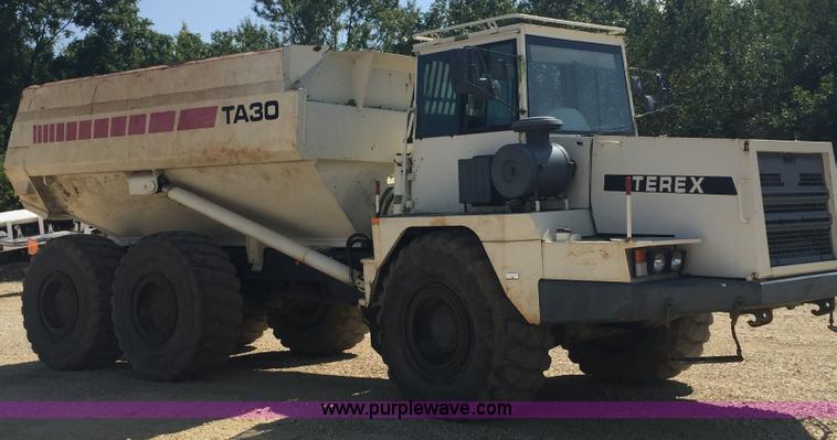 image for item K6621 1998 Terex TA30 haul truck