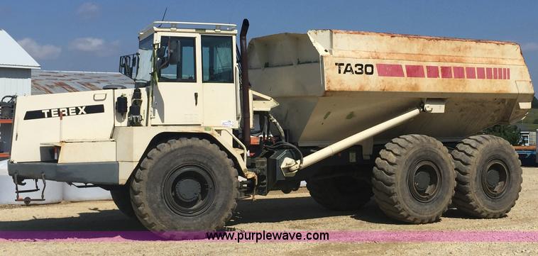 image for item K6621 1998 Terex TA30 haul truck