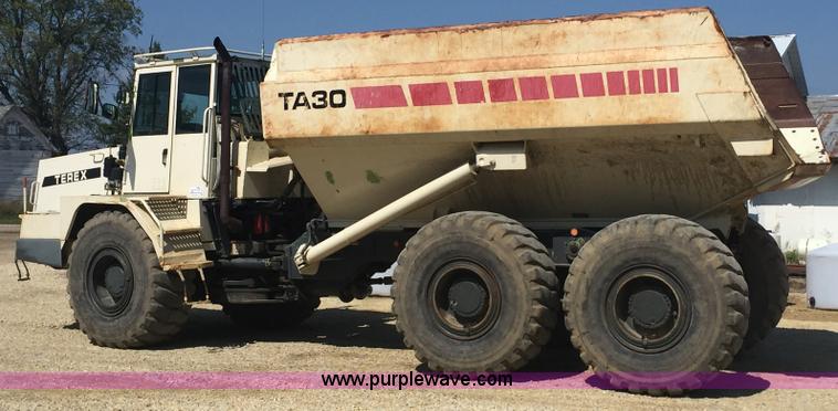 image for item K6621 1998 Terex TA30 haul truck