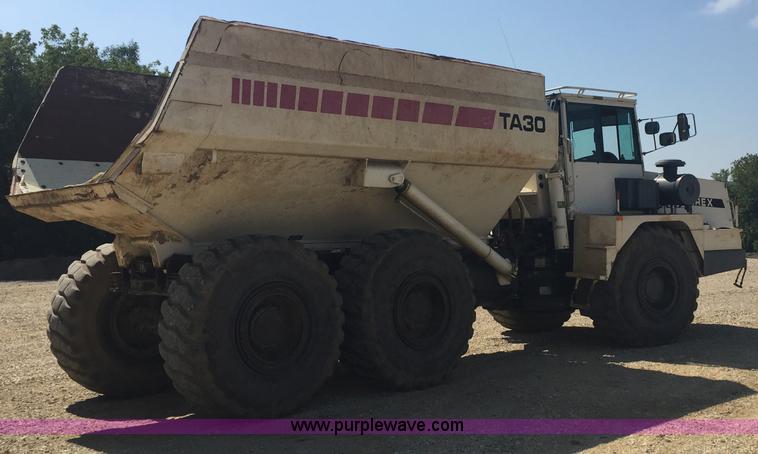 image for item K6621 1998 Terex TA30 haul truck