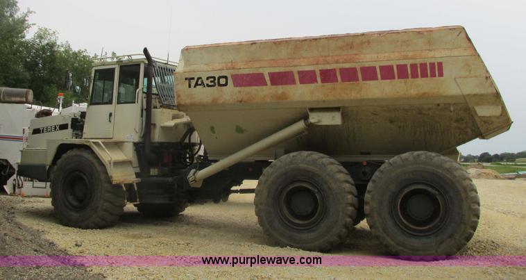 image for item K6621 1998 Terex TA30 haul truck