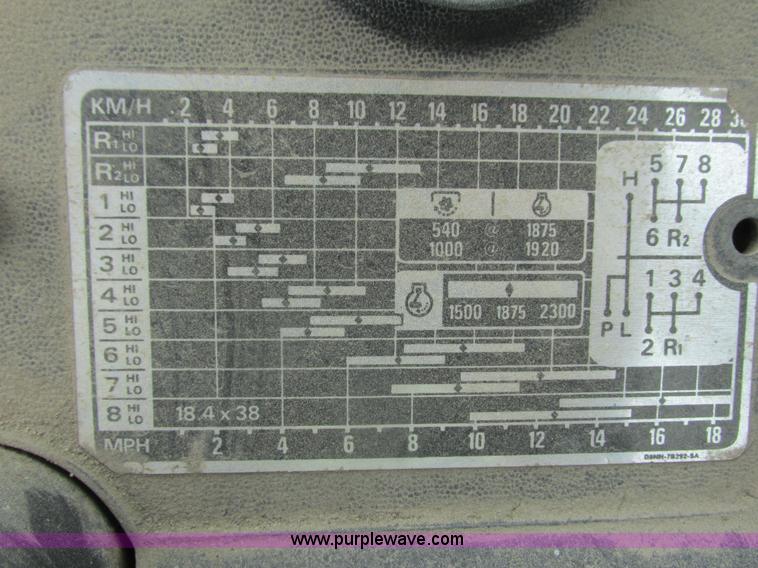 image for item K6624 Ford TW-10 MFWD tractor