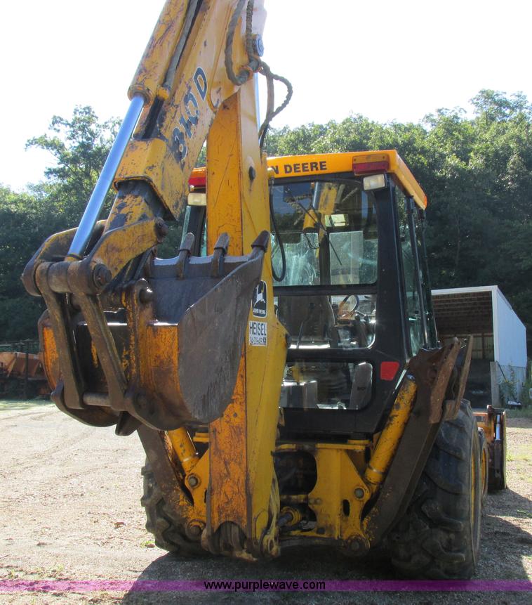 image for item L4049 1991 John Deere 310D backhoe
