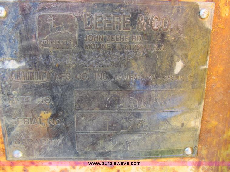 image for item L4049 1991 John Deere 310D backhoe