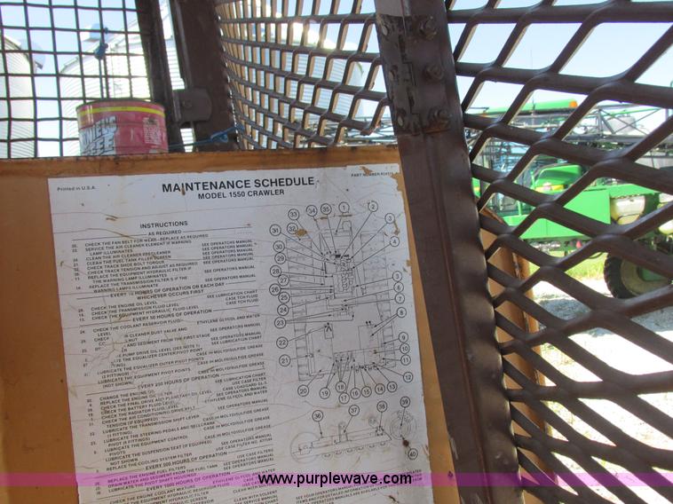 image for item L4050 1989 Case 1550 dozer