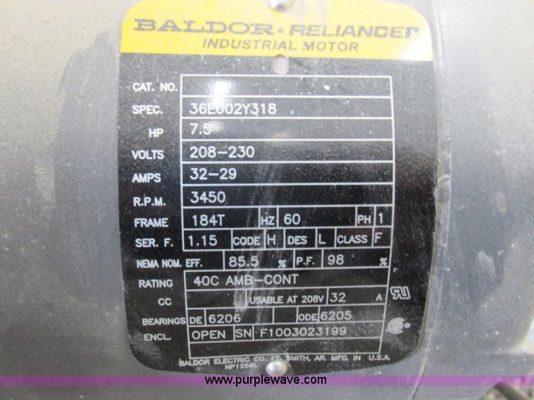 image for item L4066 Air American air compressor