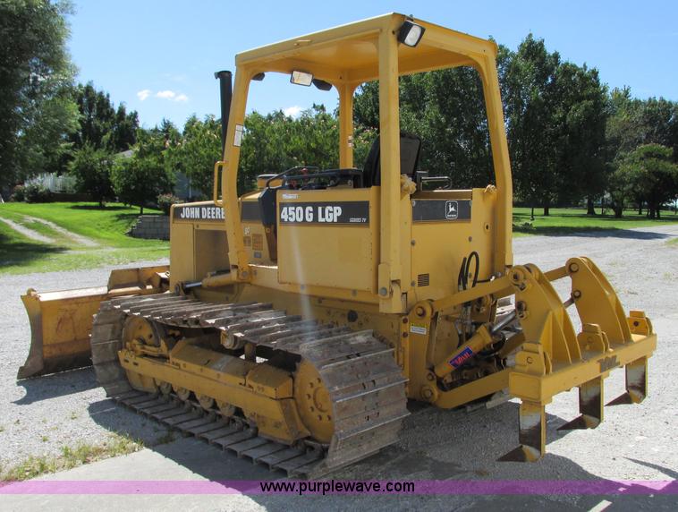 image for item R9371 1997 John Deere 450G LGP dozer