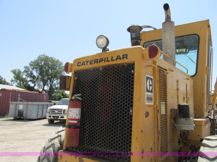 image for item R9422 1979 Caterpillar 140G motor grader