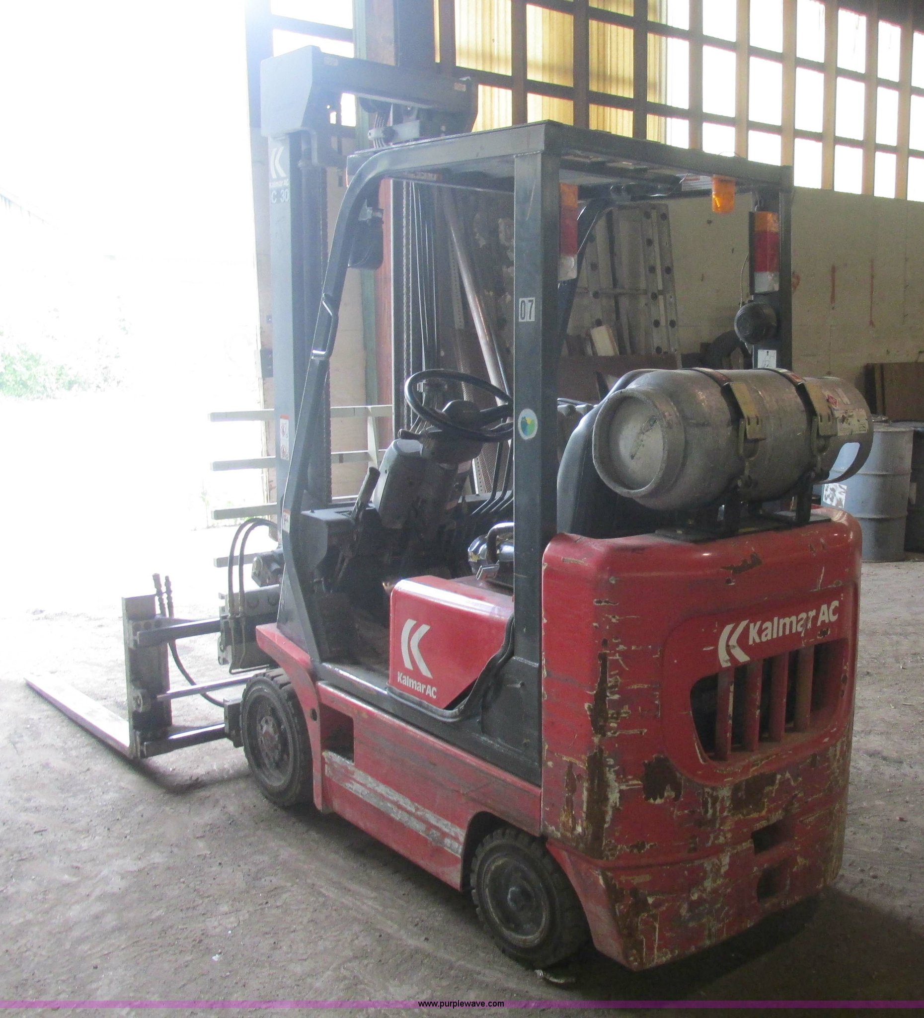 Kalmar AC C30AX PS forklift in St. Louis, MO Item BS9149 sold