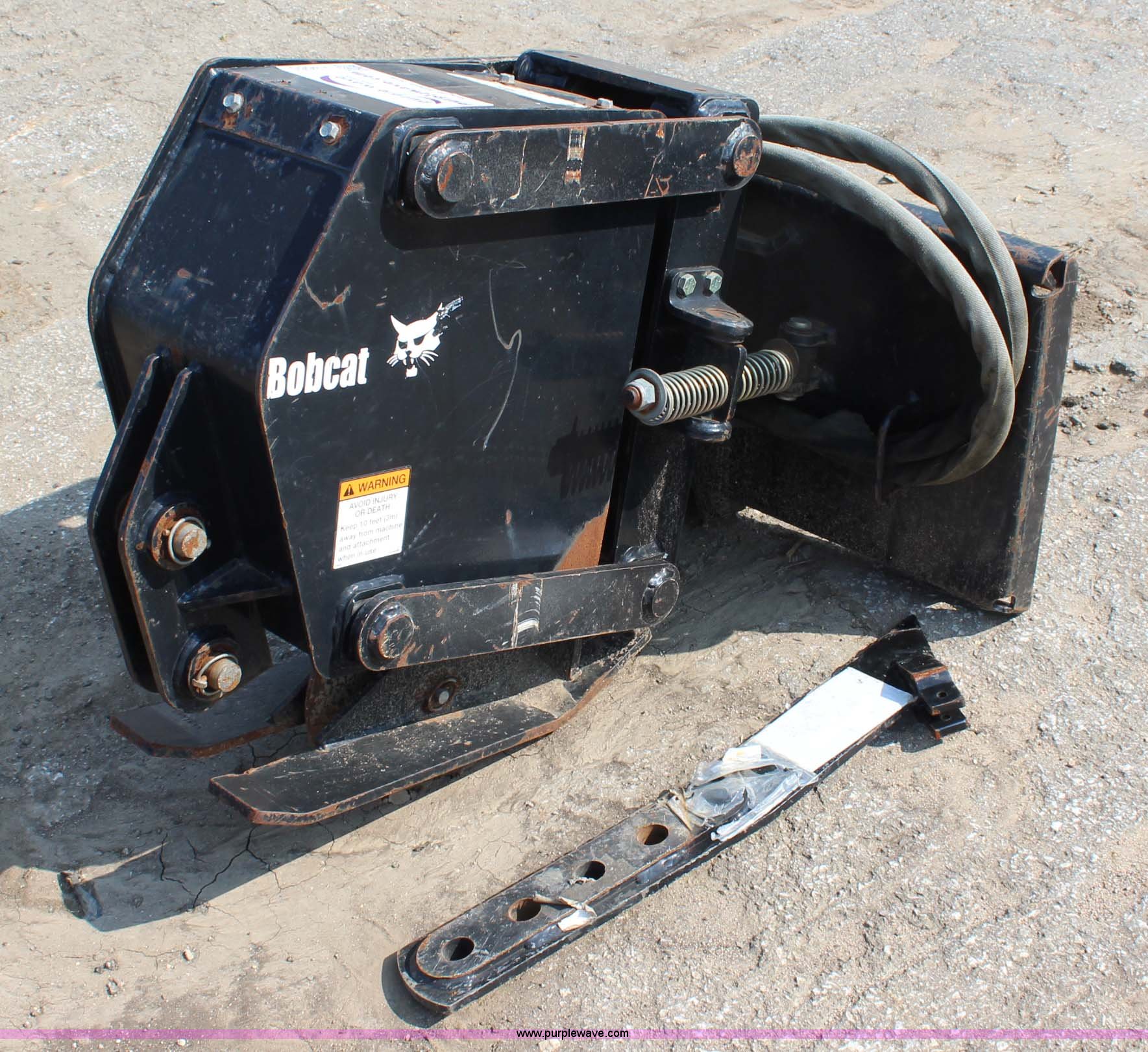 Bobcat VP12 vibratory plow skid steer attachment in Topeka, KS Item