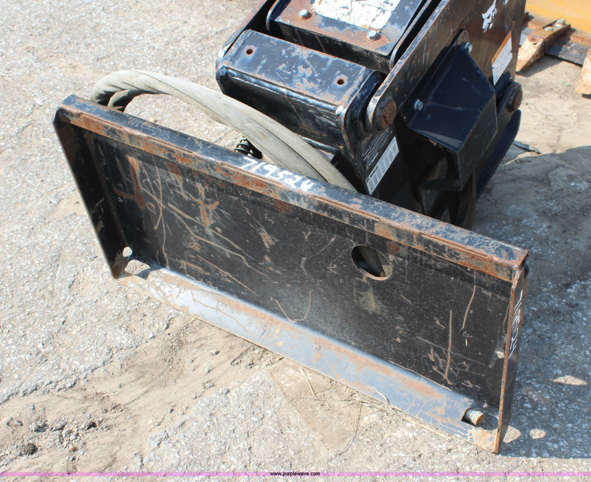 Bobcat VP12 vibratory plow skid steer attachment in Topeka, KS Item