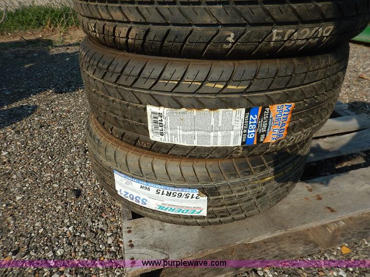 image for item BR9582 Assorted P215/65R15 tires