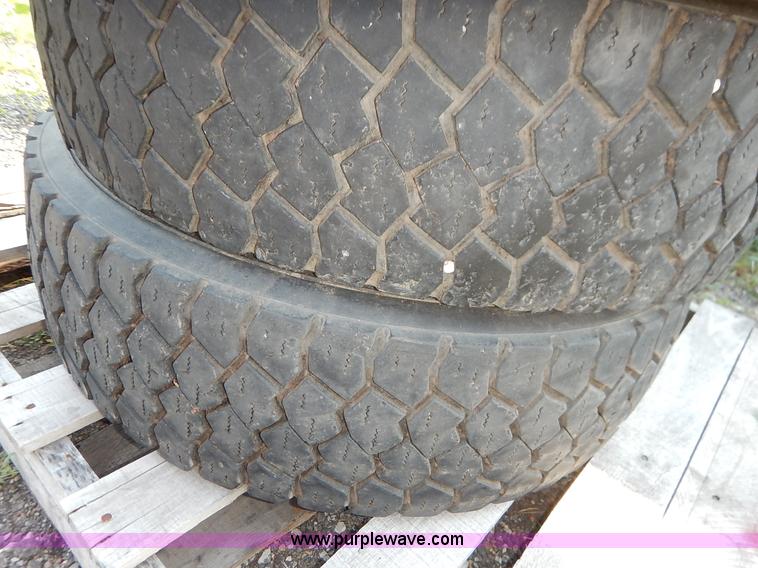 image for item BR9584 (4) Goodyear 245/70R19.5 tires