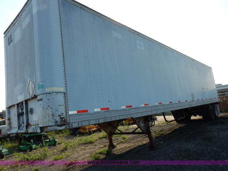 image for item J8143 1984 Trailmobile dry van trailer