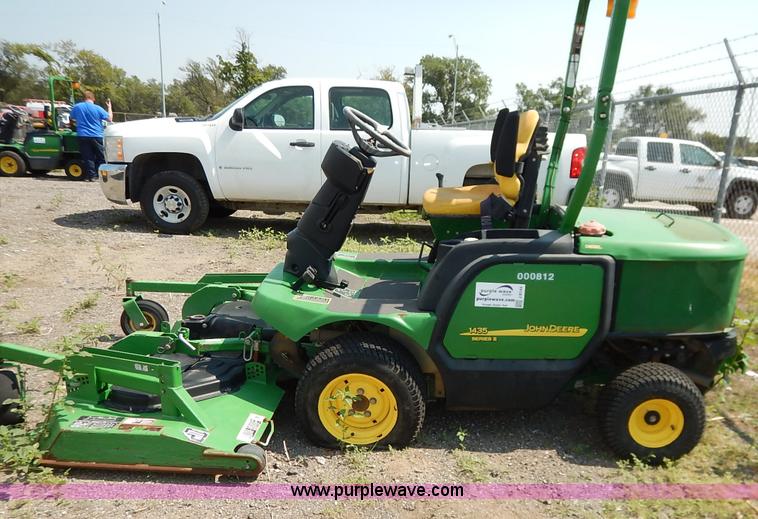 image for item J8144 2005 John Deere F1435 Series II ZTR lawn mower