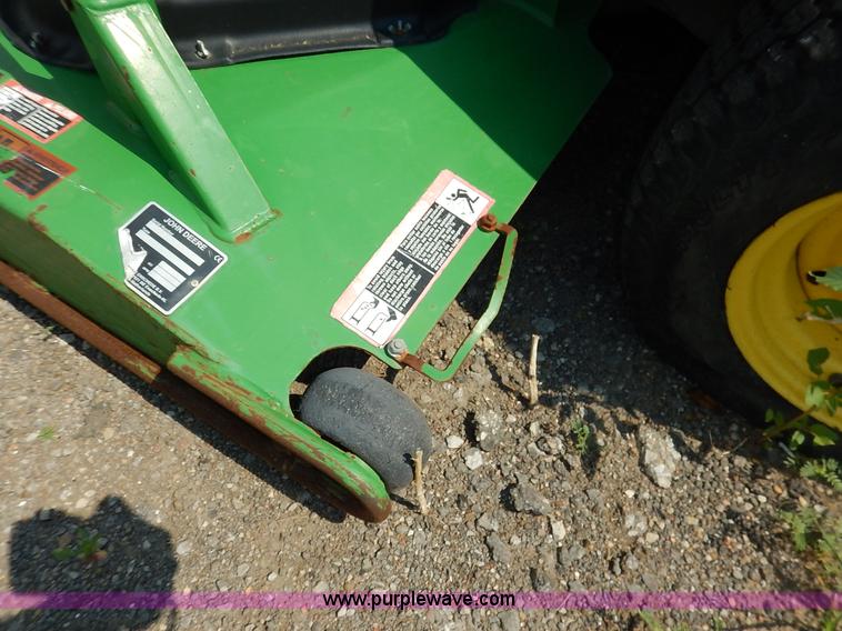 image for item J8144 2005 John Deere F1435 Series II ZTR lawn mower