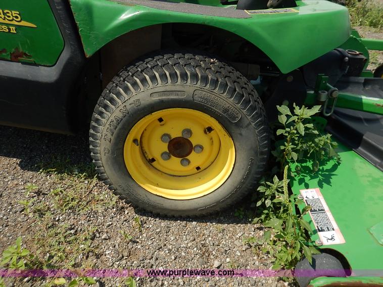 image for item J8144 2005 John Deere F1435 Series II ZTR lawn mower