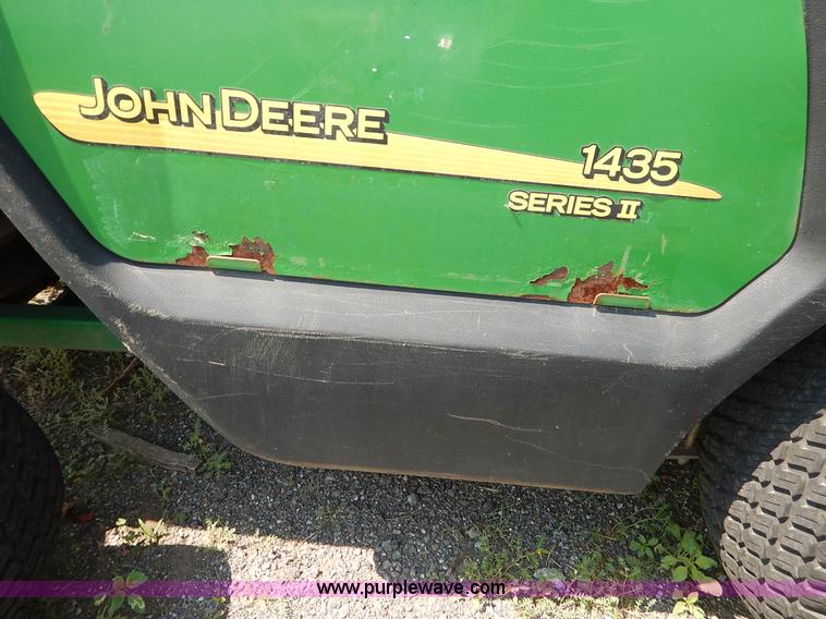 image for item J8144 2005 John Deere F1435 Series II ZTR lawn mower