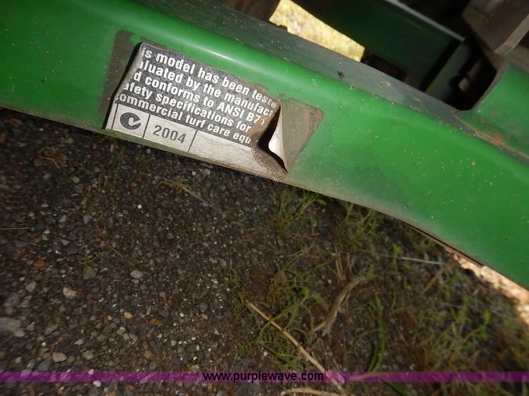 image for item J8144 2005 John Deere F1435 Series II ZTR lawn mower