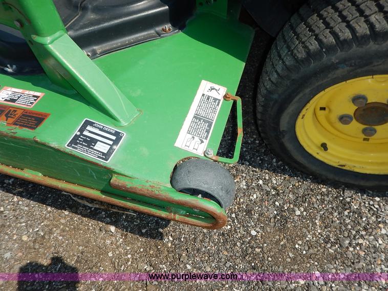 image for item J8145 2005 John Deere F1435 Series II ZTR lawn mower