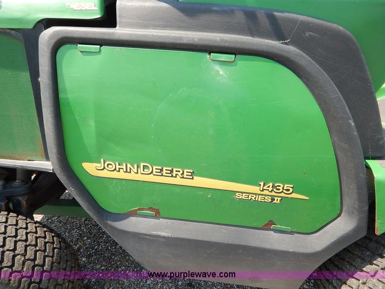 image for item J8145 2005 John Deere F1435 Series II ZTR lawn mower