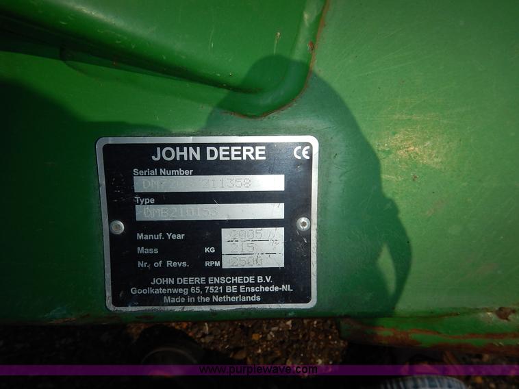 image for item J8145 2005 John Deere F1435 Series II ZTR lawn mower