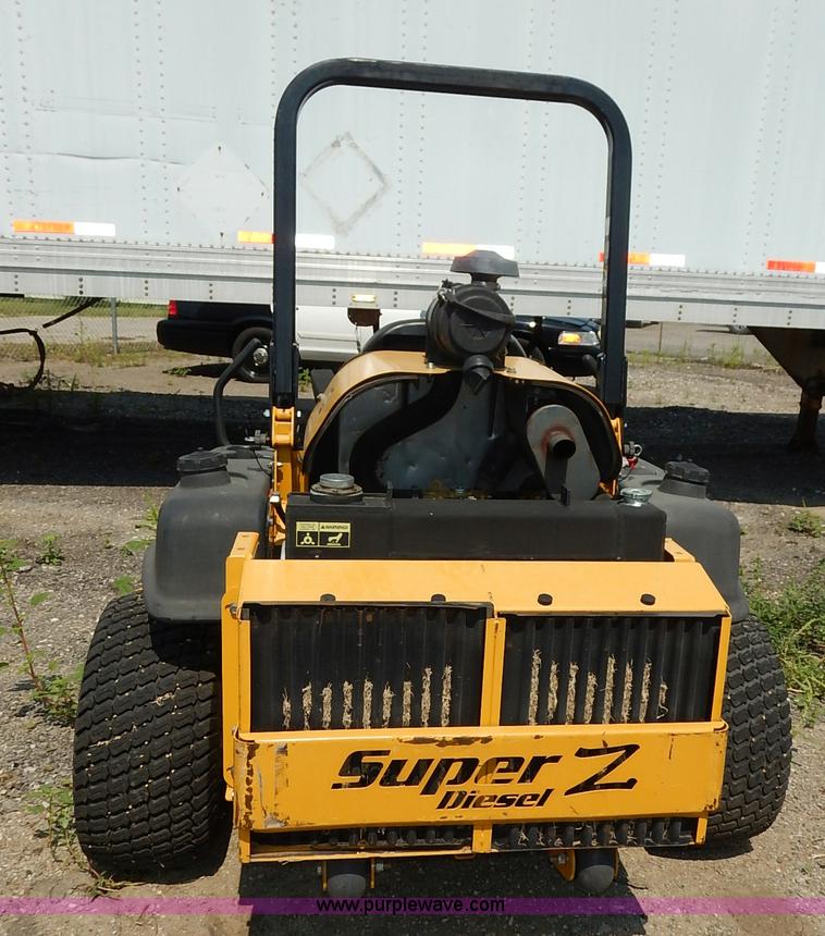 image for item J8146 2008 Excel Hustler Super Z ZTR lawn mower