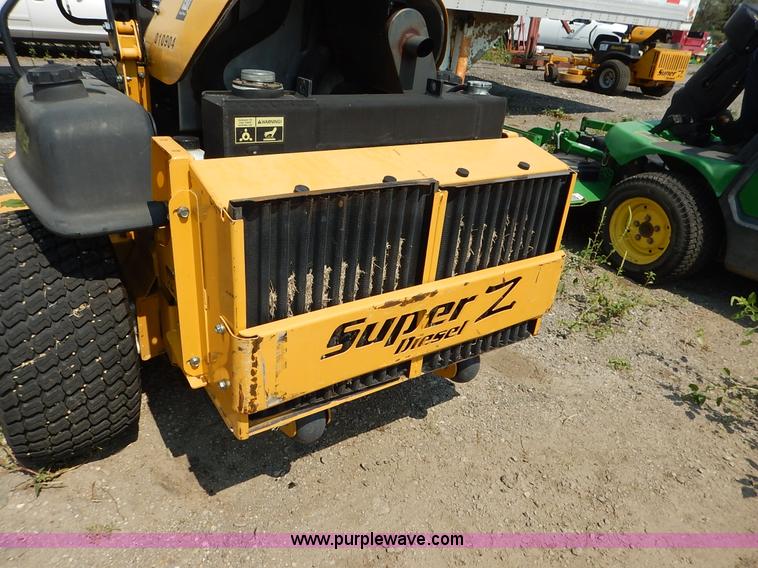 image for item J8146 2008 Excel Hustler Super Z ZTR lawn mower