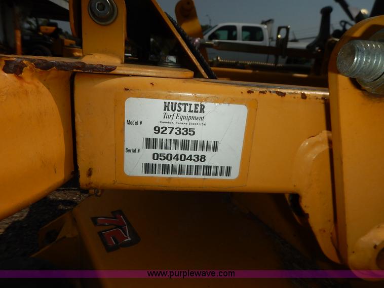 image for item J8146 2008 Excel Hustler Super Z ZTR lawn mower