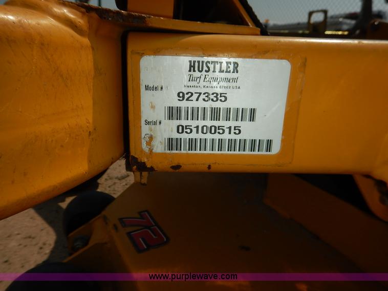 image for item J8147 2006 Excel Hustler Super Z ZTR lawn mower