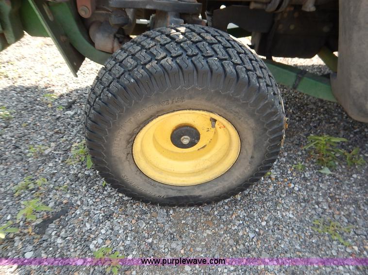 image for item J8149 John Deere 135 Series II ZTR lawn mower