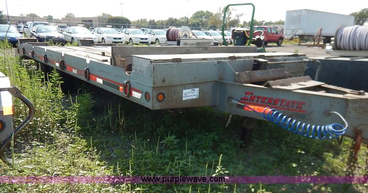 image for item J8151 2002 Interstate 20DTA equipment trailer