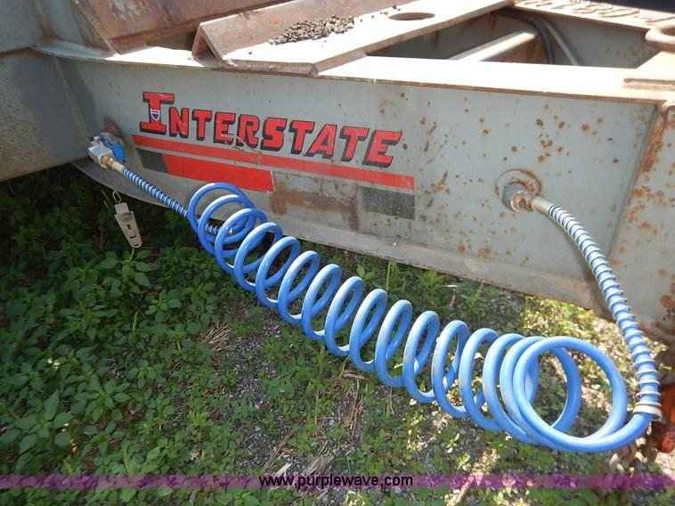 image for item J8151 2002 Interstate 20DTA equipment trailer