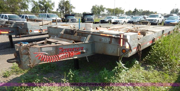 image for item J8152 2002 Interstate 20DTA equipment trailer