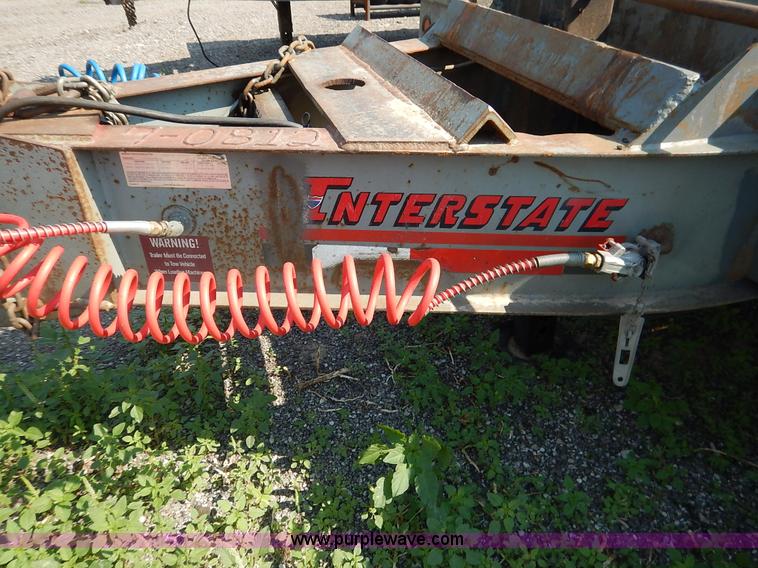 image for item J8152 2002 Interstate 20DTA equipment trailer