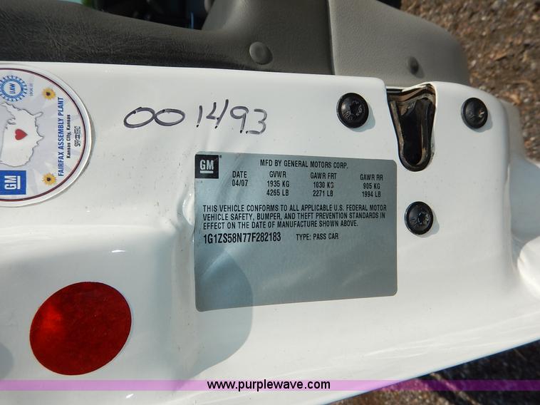 image for item J8170 2007 Chevrolet Malibu LS