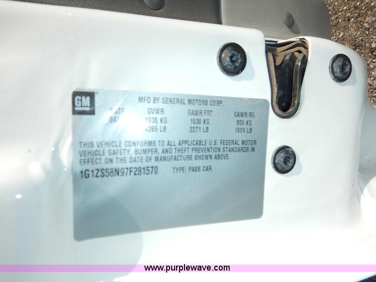 image for item J8171 2007 Chevrolet Malibu LS