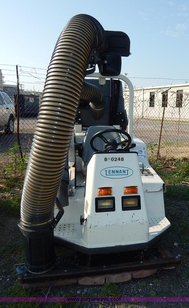image for item L6250 2000 Tennant ATLV ride-on sweeper
