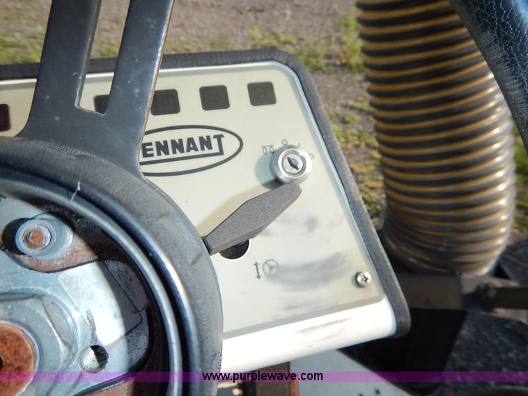 image for item L6250 2000 Tennant ATLV ride-on sweeper