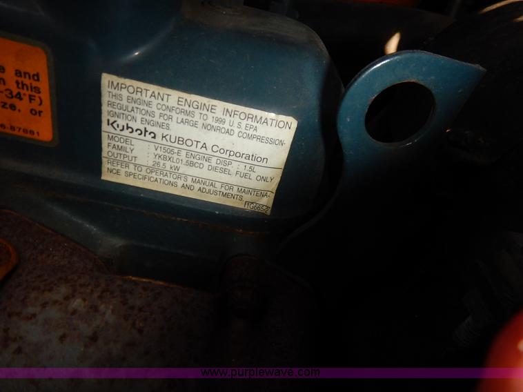 image for item L6250 2000 Tennant ATLV ride-on sweeper