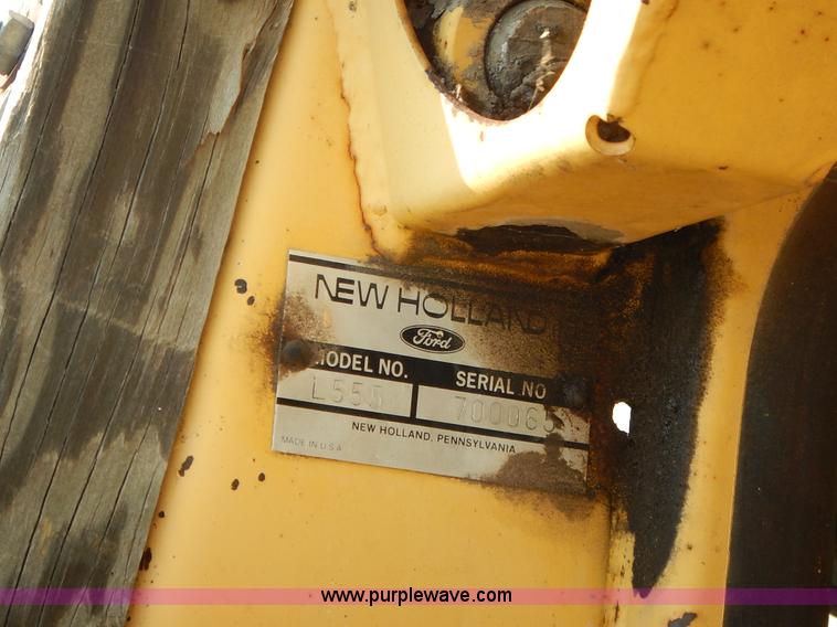 image for item L6252 New Holland L555 skid steer